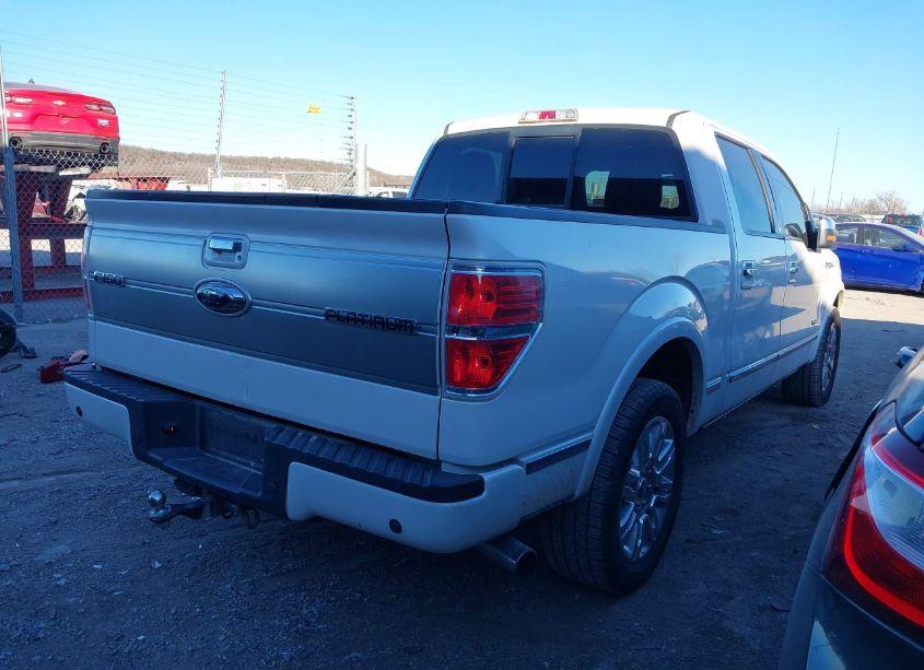 Photo 4 of 2012 Ford F-150 PLATINUM (VIN 1FTFW1CT5CFC54938)