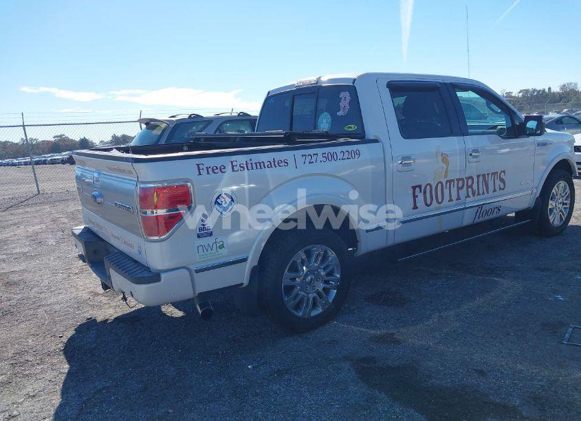 Photo 4 of 2014 Ford F-150 PLATINUM (VIN 1FTFW1CT5EFA75902)