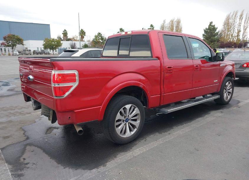 Photo 4 of 2012 Ford F-150 LARIAT (VIN 1FTFW1CT7CFA70472)