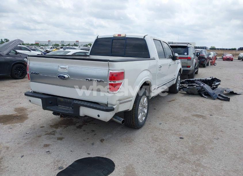 Photo 4 of 2013 Ford F-150 PLATINUM (VIN 1FTFW1CT8DFA45985)