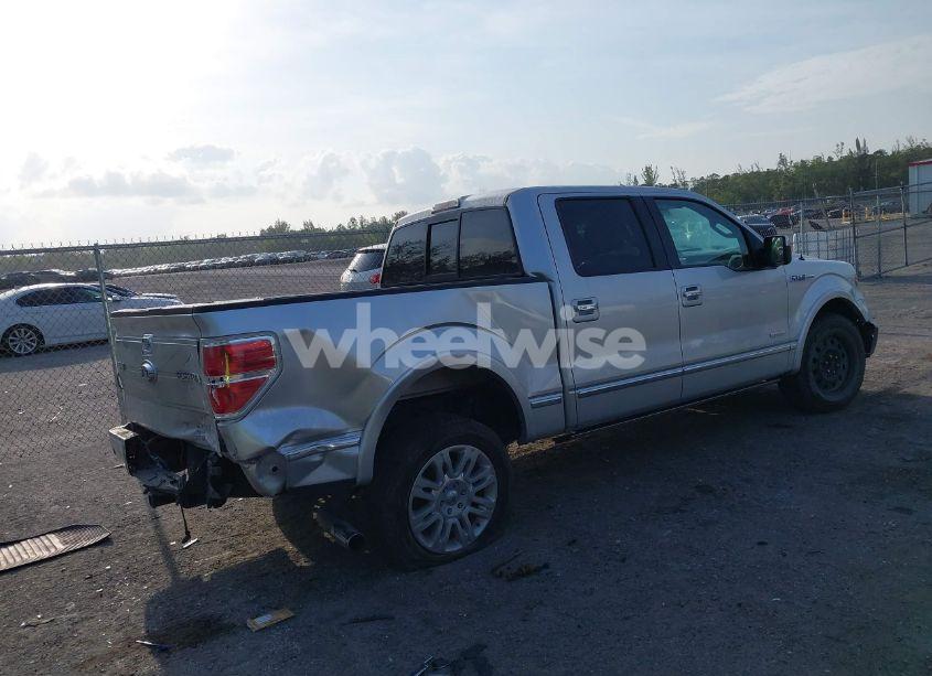 Photo 4 of 2013 Ford F-150 PLATINUM (VIN 1FTFW1CT8DFB02217)