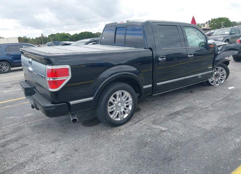 Photo 4 of 2013 Ford F-150 PLATINUM (VIN 1FTFW1CT8DFB96017)