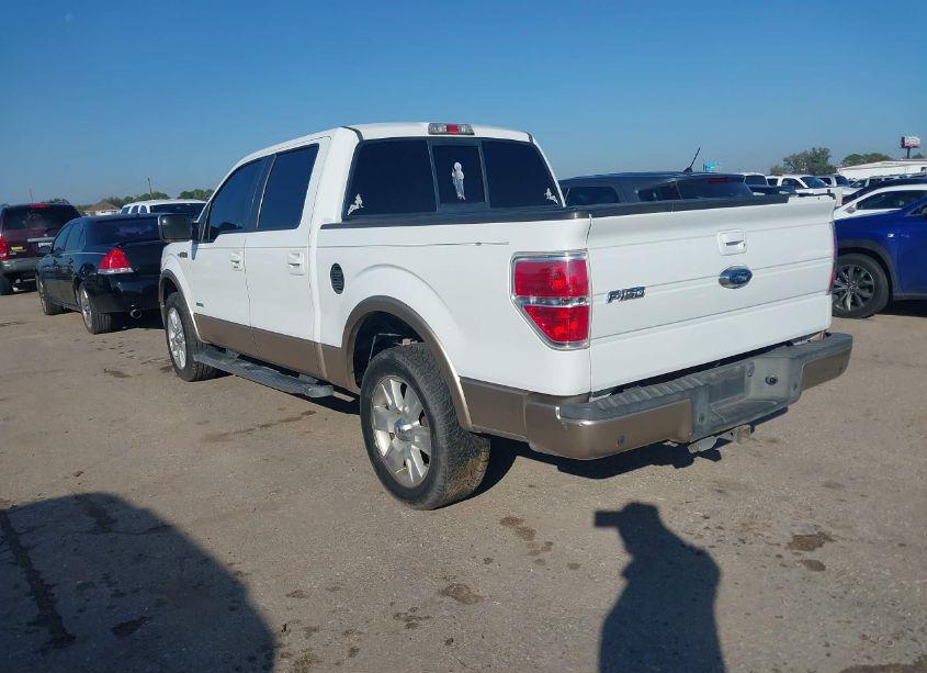 Photo 3 of 2012 Ford F-150 LARIAT (VIN 1FTFW1CTXCKD95608)
