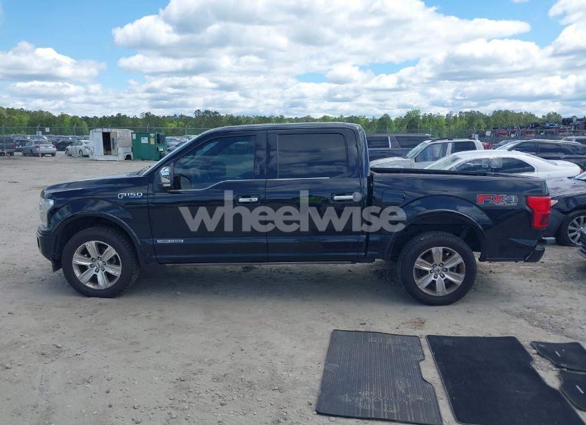 Photo 14 of 2018 Ford F-150 PLATINUM (VIN 1FTFW1E12JFD70459)
