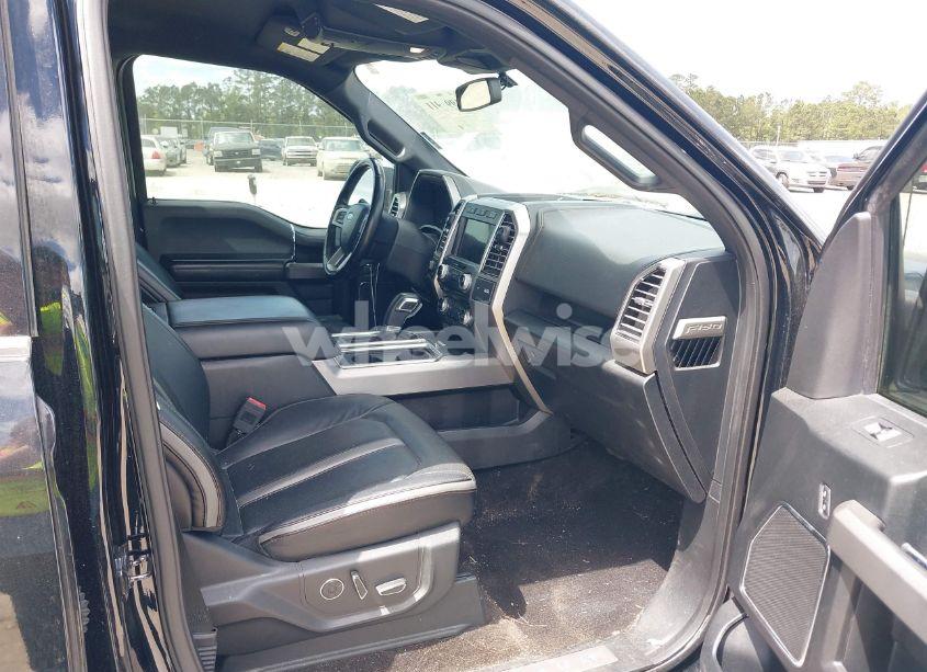 Photo 5 of 2018 Ford F-150 PLATINUM (VIN 1FTFW1E12JFD70459)