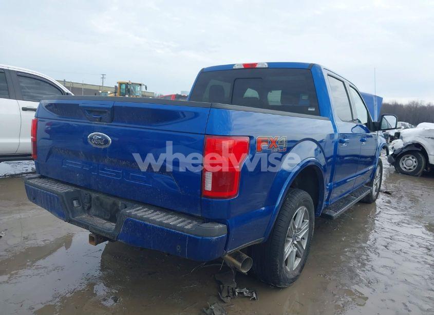 Photo 4 of 2018 Ford F-150 LARIAT (VIN 1FTFW1E13JFD82409)