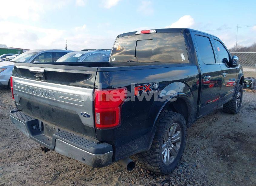 Photo 4 of 2018 Ford F-150 KING RANCH (VIN 1FTFW1E17JFE17484)