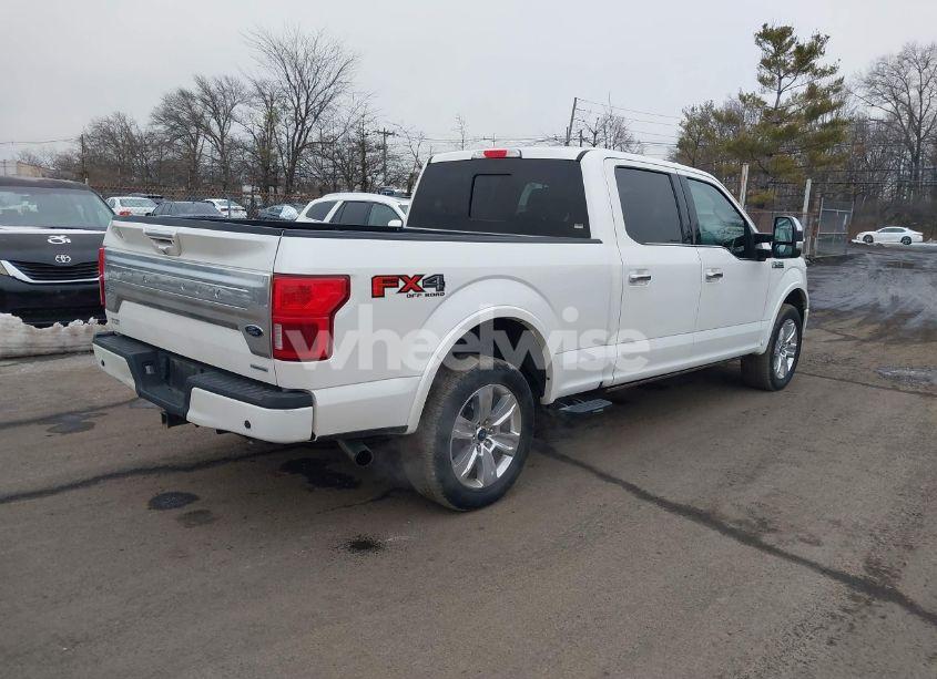 Photo 4 of 2019 Ford F-150 PLATINUM (VIN 1FTFW1E48KFA49070)