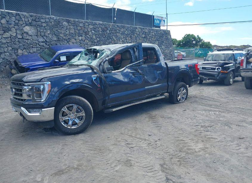 Photo 2 of 2021 Ford F-150 LARIAT (VIN 1FTFW1E50MFA53755)