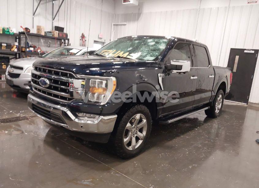 Photo 2 of 2021 Ford F-150 LARIAT (VIN 1FTFW1E51MFC28143)
