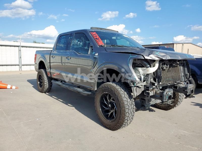 2021 FORD F150 SUPERCREW (VIN 1FTFW1E51MKE39835) main photo