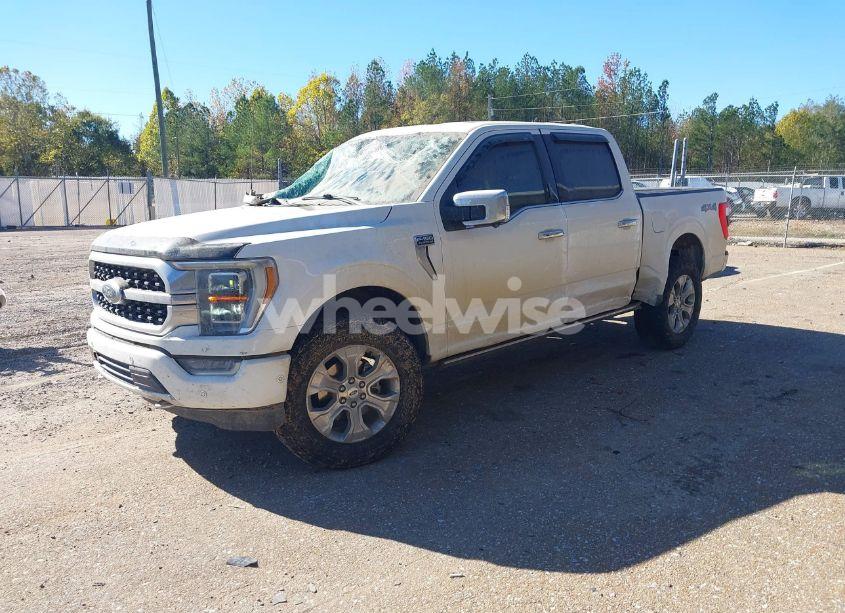 Photo 2 of 2022 Ford F-150 PLATINUM (VIN 1FTFW1E52NFB57648)