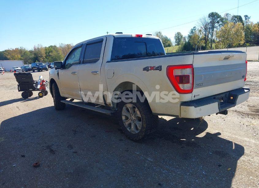 Photo 3 of 2022 Ford F-150 PLATINUM (VIN 1FTFW1E52NFB57648)