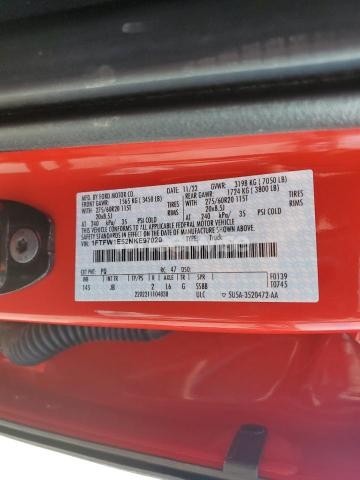 Photo 5 of 2022 FORD F150 SUPERCREW (VIN 1FTFW1E52NKE97020)