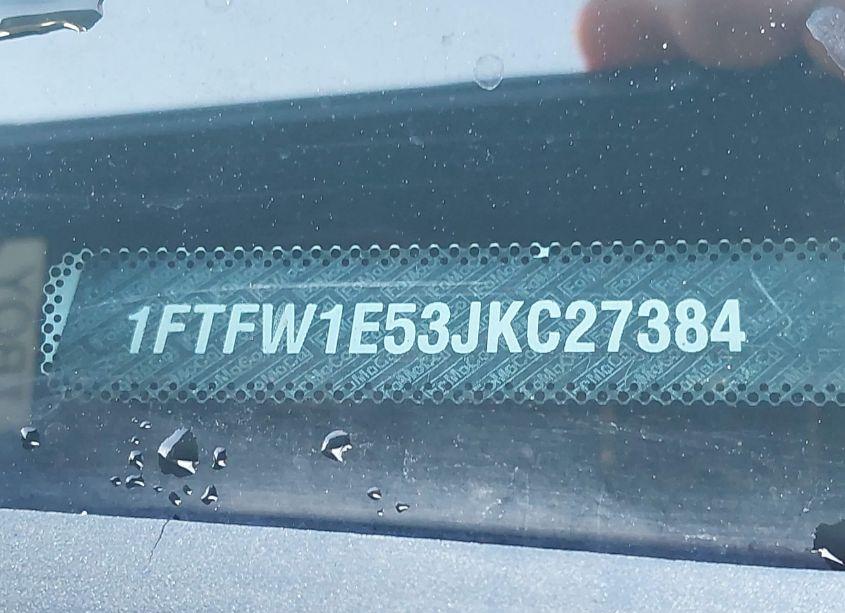 Photo 9 of 2018 Ford F-150 XLT (VIN 1FTFW1E53JKC27384)