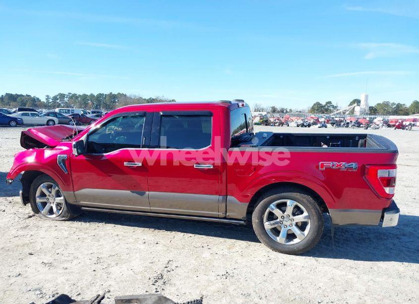 Photo 15 of 2021 Ford F-150 KING RANCH (VIN 1FTFW1E53MFC39998)