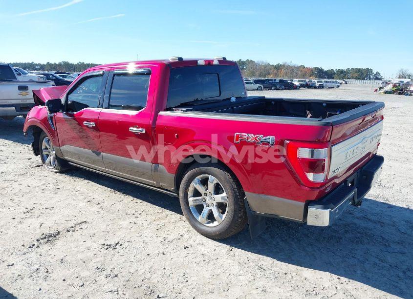 Photo 3 of 2021 Ford F-150 KING RANCH (VIN 1FTFW1E53MFC39998)