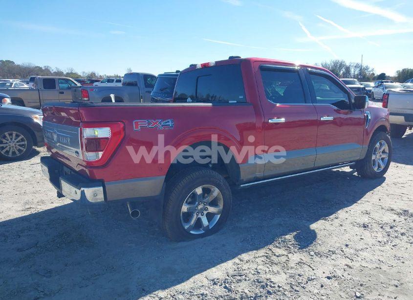 Photo 4 of 2021 Ford F-150 KING RANCH (VIN 1FTFW1E53MFC39998)