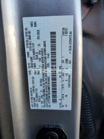 Photo 10 of 2021 FORD F150 SUPERCREW (VIN 1FTFW1E53MFC91602)