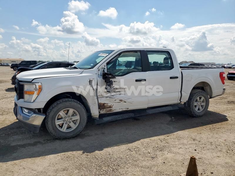 Photo 10 of 2022 FORD F150 SUPERCREW (VIN 1FTFW1E54NKD44722)