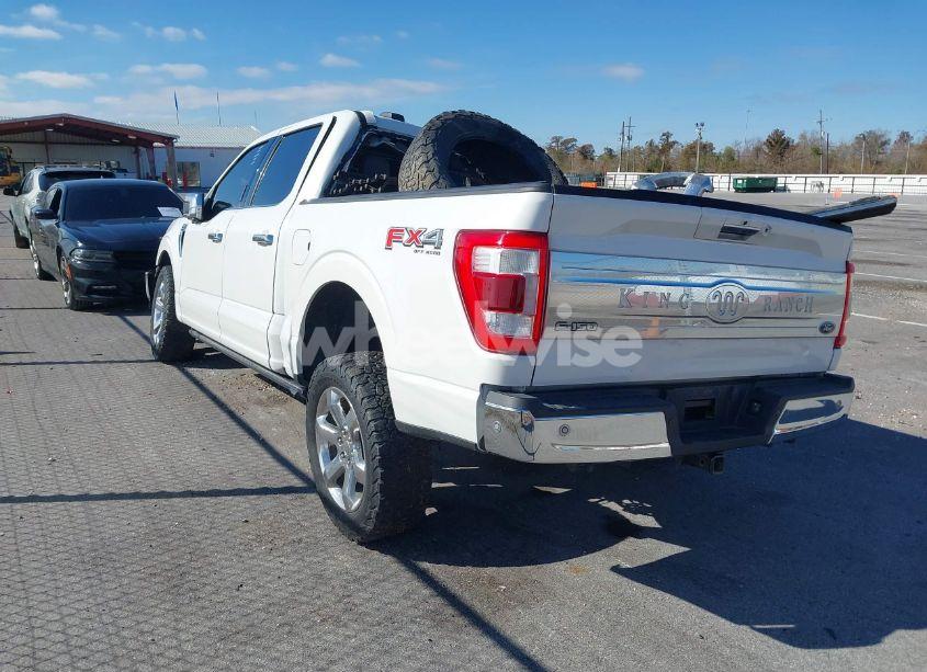 Photo 3 of 2021 Ford F-150 KING RANCH (VIN 1FTFW1E56MFA02146)