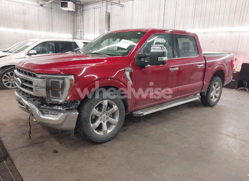 Photo 2 of 2022 Ford F-150 LARIAT (VIN 1FTFW1E56NKD66270)