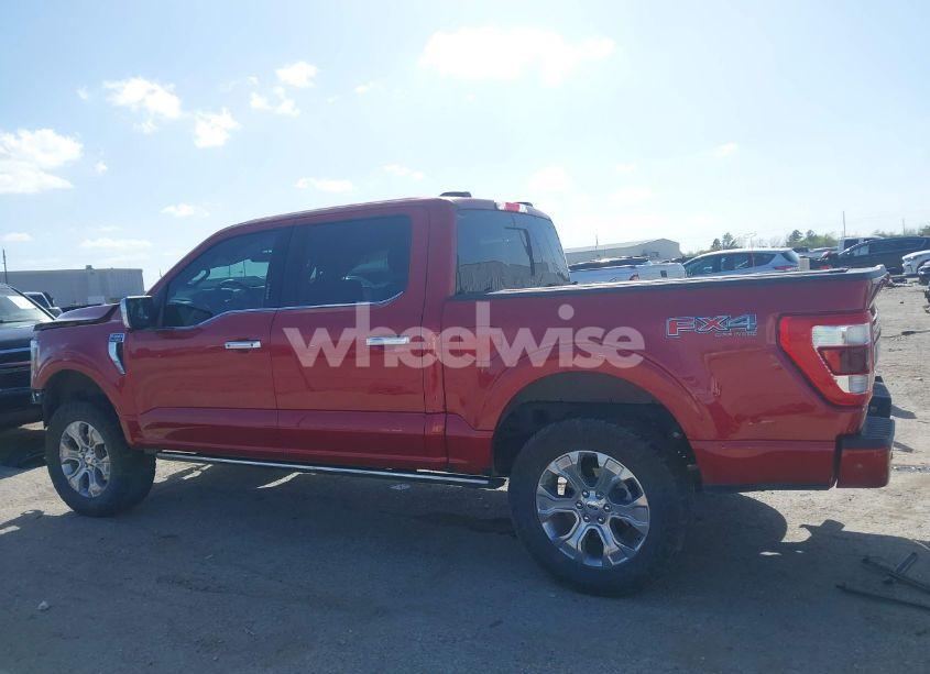 Photo 15 of 2023 Ford F-150 PLATINUM (VIN 1FTFW1E58PFD23495)