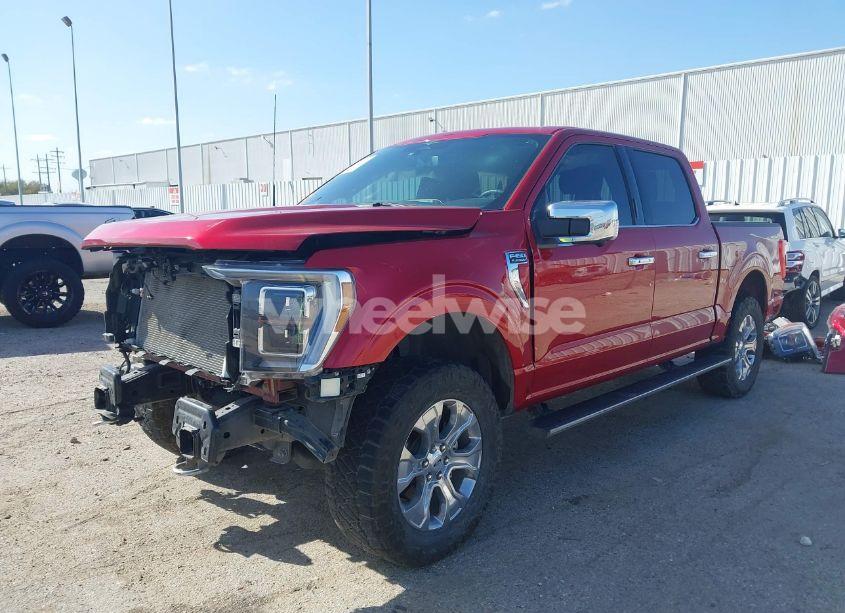 Photo 2 of 2023 Ford F-150 PLATINUM (VIN 1FTFW1E58PFD23495)