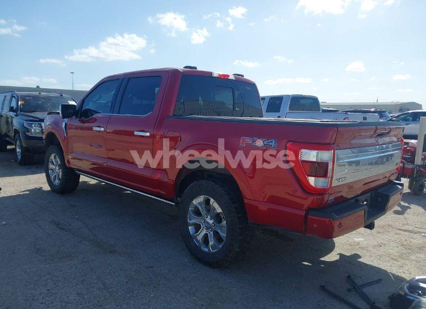 Photo 3 of 2023 Ford F-150 PLATINUM (VIN 1FTFW1E58PFD23495)