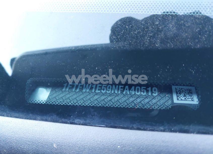 Photo 9 of 2022 Ford F-150 XLT (VIN 1FTFW1E59NFA40519)