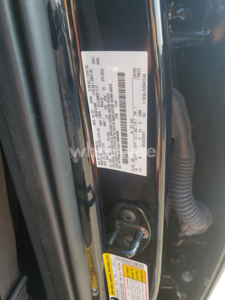 Photo 12 of 2022 FORD F150 SUPERCREW (VIN 1FTFW1E59NFA60446)