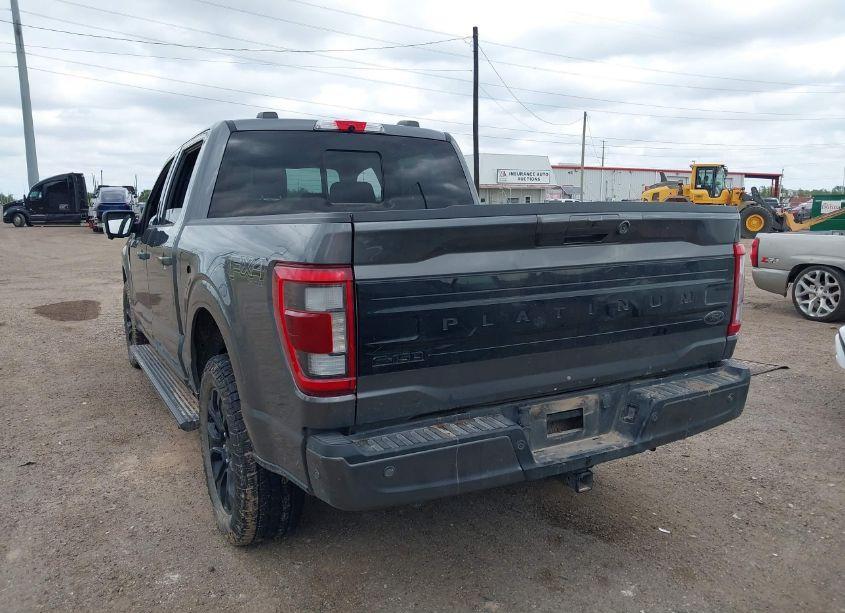 Photo 3 of 2022 Ford F-150 PLATINUM (VIN 1FTFW1E5XNFA95495)