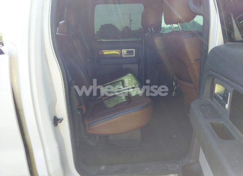 Photo 8 of 2013 Ford F-150 PLATINUM (VIN 1FTFW1E63DFD68137)