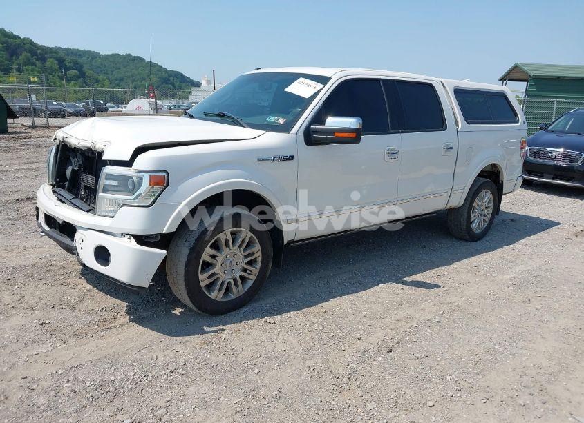 Photo 2 of 2014 Ford F-150 PLATINUM (VIN 1FTFW1E68EFB34495)