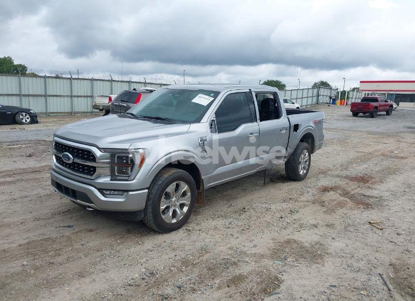 Photo 2 of 2021 Ford F-150 PLATINUM (VIN 1FTFW1E80MFA56150)