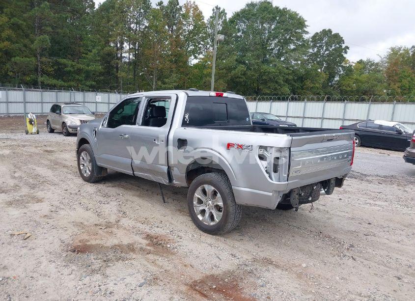 Photo 3 of 2021 Ford F-150 PLATINUM (VIN 1FTFW1E80MFA56150)