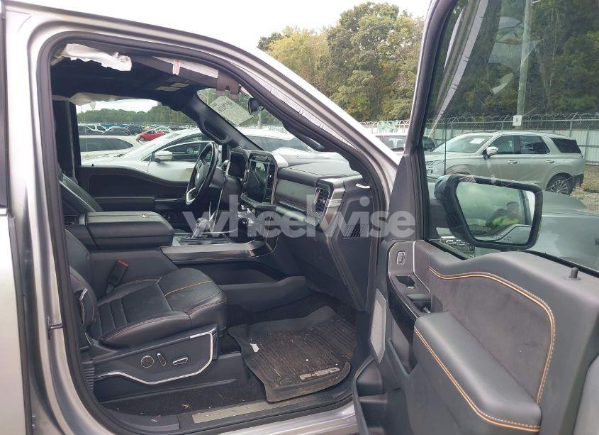 Photo 5 of 2021 Ford F-150 PLATINUM (VIN 1FTFW1E80MFA56150)