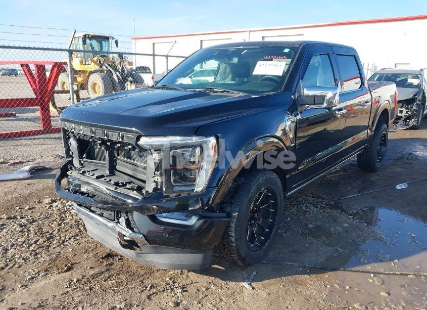 Photo 2 of 2022 Ford F-150 PLATINUM (VIN 1FTFW1E80NFA13445)