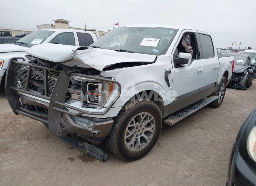 Photo 2 of 2022 Ford F-150 KING RANCH (VIN 1FTFW1E81NFA79695)