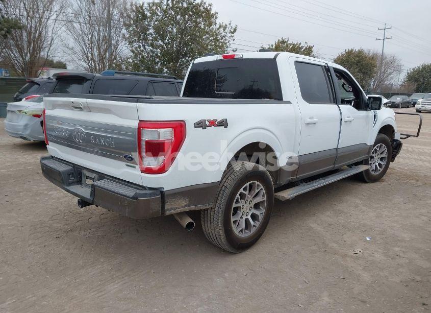 Photo 4 of 2022 Ford F-150 KING RANCH (VIN 1FTFW1E81NFA79695)