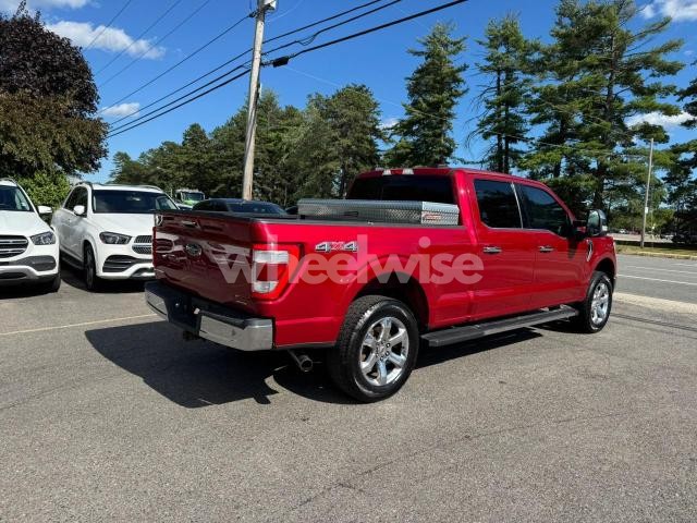 Photo 10 of 2021 FORD F150 SUPERCREW (VIN 1FTFW1E82MFB25873)
