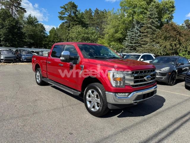 Photo 4 of 2021 FORD F150 SUPERCREW (VIN 1FTFW1E82MFB25873)