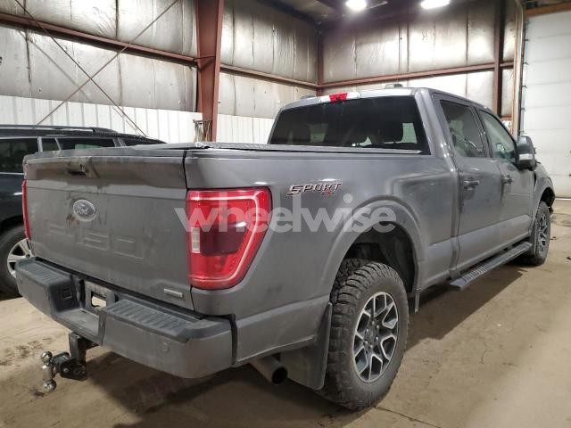 Photo 2 of 2021 FORD F150 SUPERCREW (VIN 1FTFW1E82MFC95506)