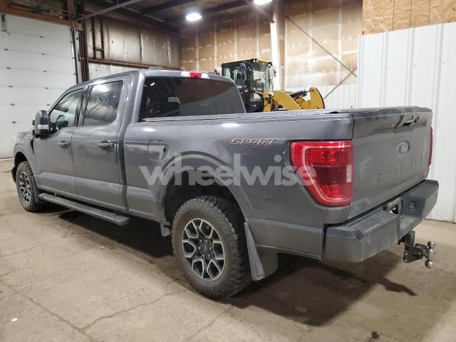 Photo 4 of 2021 FORD F150 SUPERCREW (VIN 1FTFW1E82MFC95506)