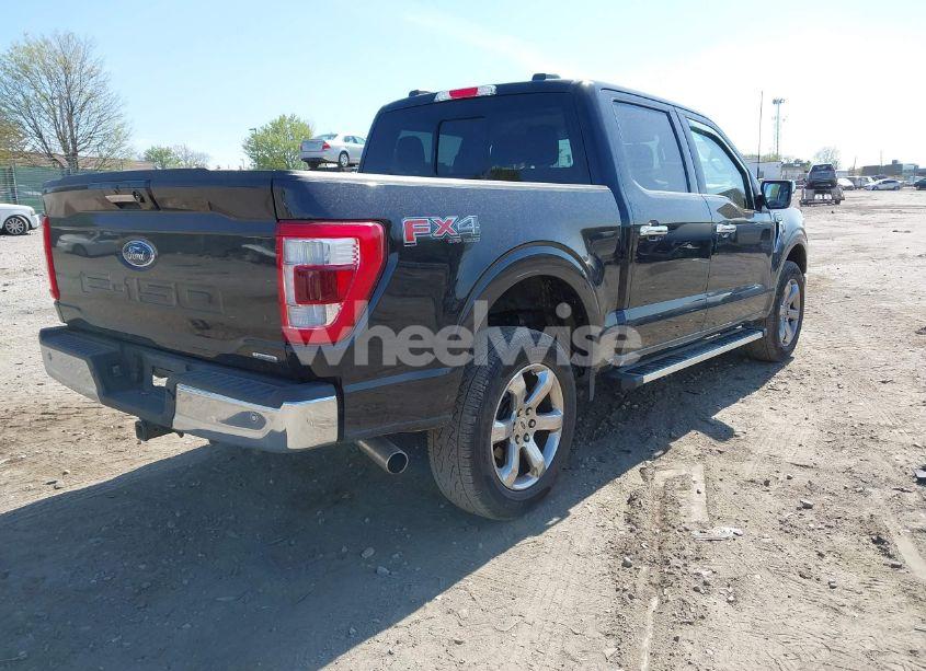 Photo 4 of 2022 Ford F-150 LARIAT (VIN 1FTFW1E82NKD90947)