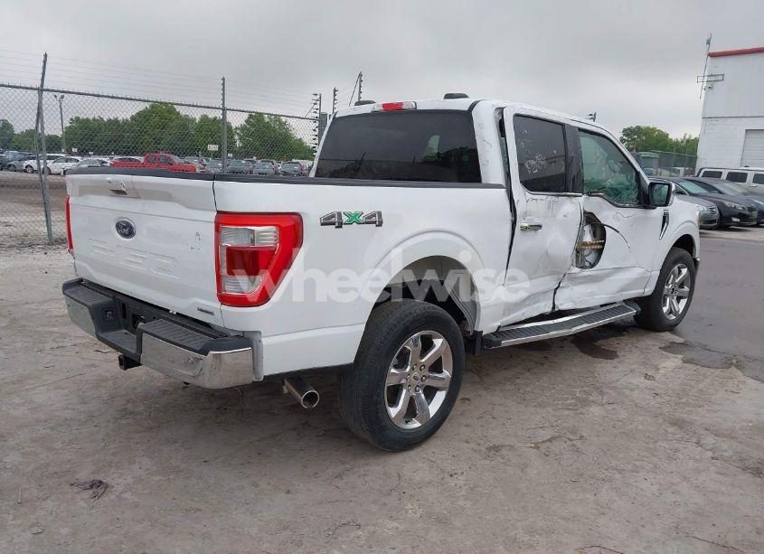 Photo 4 of 2022 Ford F-150 LARIAT (VIN 1FTFW1E82NKE53822)