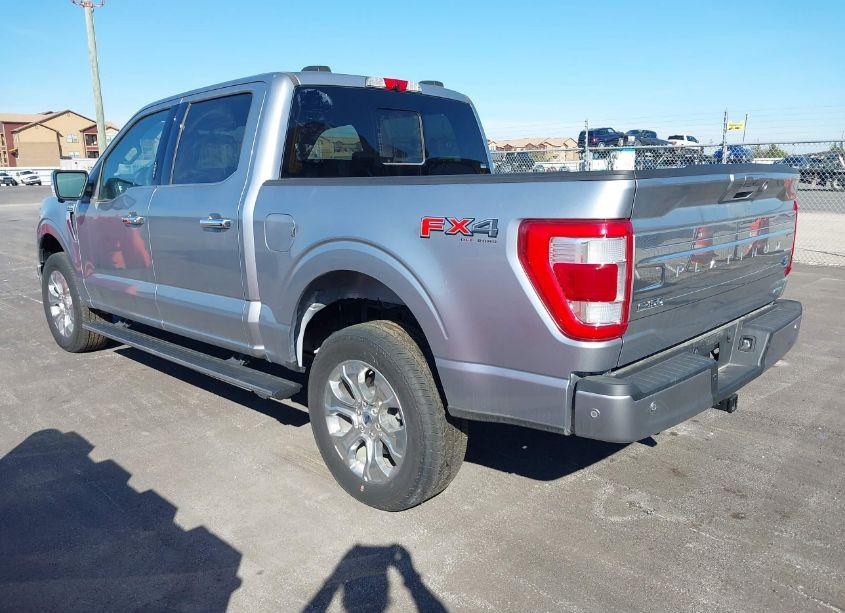 Photo 3 of 2023 Ford F-150 PLATINUM (VIN 1FTFW1E84PFA28131)