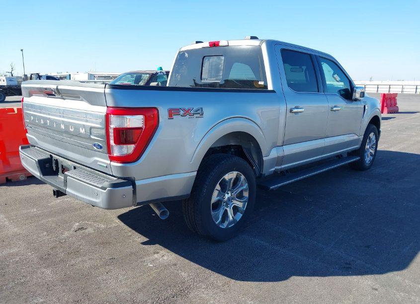 Photo 4 of 2023 Ford F-150 PLATINUM (VIN 1FTFW1E84PFA28131)