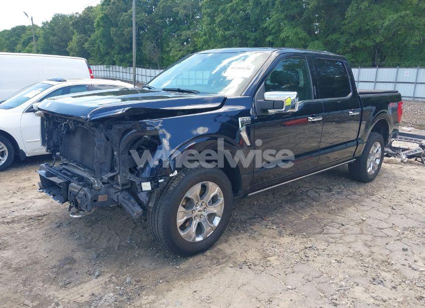 Photo 2 of 2021 Ford F-150 PLATINUM (VIN 1FTFW1E85MFB91107)