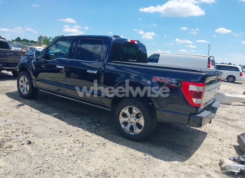 Photo 3 of 2021 Ford F-150 PLATINUM (VIN 1FTFW1E85MFB91107)